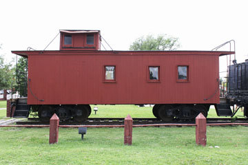 SLSF Caboose #593, Pauls Valley