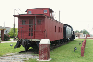 SLSF Caboose #593, Pauls Valley