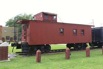 SLSF Caboose #593, Pauls Valley