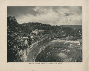 Mauch Chunk from the Mountain Road, The Switzerland of America