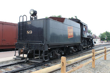 SRC #89 ex-Canadian National E-10-a #911, Strasburg