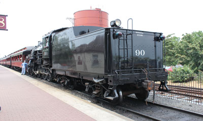 SRC #90 ex-Great Western of Colorado #90, Strasburg