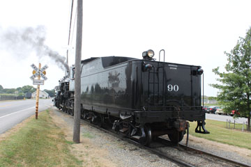 SRC #90 ex-Great Western of Colorado #90, Strasburg