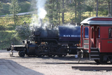 Black Hills Central Railroad  #110, Hill City