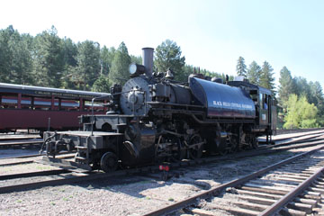 Black Hills Central Railroad  #110, Hill City