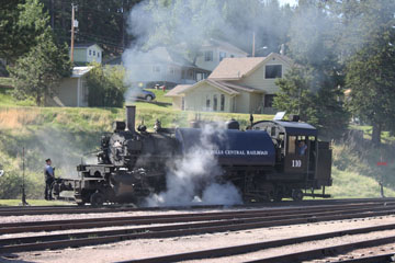 Black Hills Central Railroad  #110, Hill City