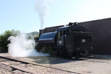 Black Hills Central Railroad  #110, Hill City