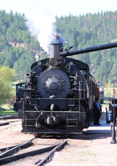 Black Hills Central Railroad  #110, Hill City