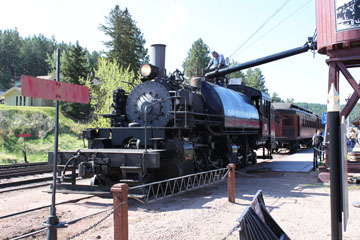 Black Hills Central Railroad  #110, Hill City