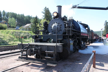 Black Hills Central Railroad  #110, Hill City