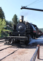 Black Hills Central Railroad  #110, Hill City