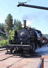 Black Hills Central Railroad  #110, Hill City