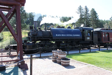 Black Hills Central Railroad  #110, Hill City