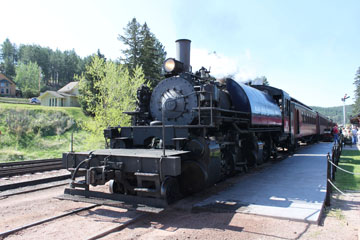 Black Hills Central Railroad  #110, Hill City