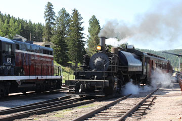 Black Hills Central Railroad  #110, Hill City