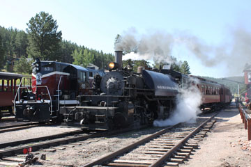 Black Hills Central Railroad  #110, Hill City