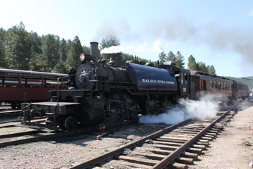 Black Hills Central Railroad  #110, Hill City