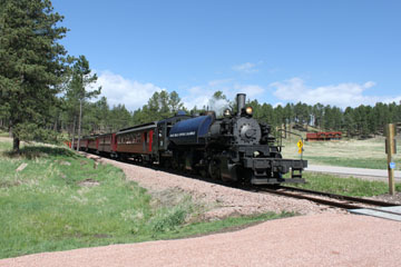 Black Hills Central Railroad  #110, Hill City