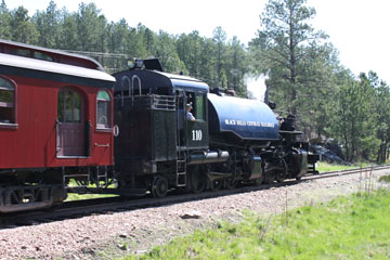 Black Hills Central Railroad  #110, Hill City