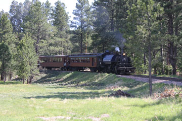 Black Hills Central Railroad  #110, Hill City