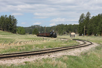 Black Hills Central Railroad  #110, Hill City