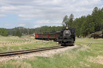 Black Hills Central Railroad  #110, Hill City