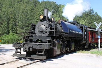 Black Hills Central Railroad  #110, Hill City