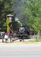 Black Hills Central Railroad  #110, Hill City