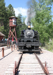 Black Hills Central Railroad  #110, Hill City