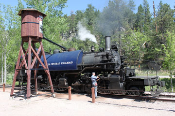 Black Hills Central Railroad  #110, Hill City
