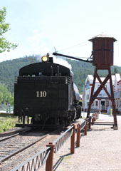 Black Hills Central Railroad  #110, Hill City