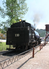 Black Hills Central Railroad  #110, Hill City