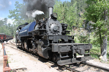 Black Hills Central Railroad  #110, Hill City