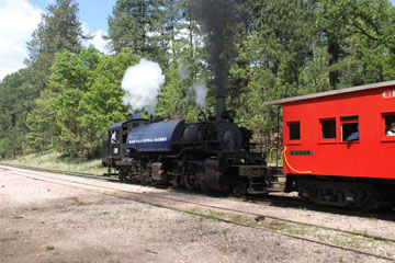 Black Hills Central Railroad  #110, Hill City