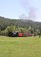 Black Hills Central Railroad  #110, Hill City