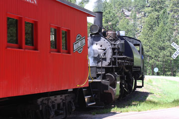 Black Hills Central Railroad  #110, Hill City