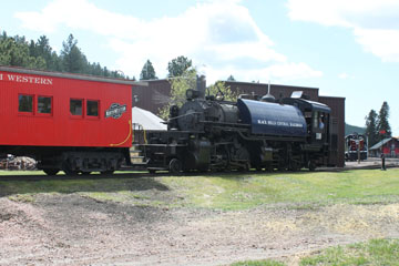 Black Hills Central Railroad  #110, Hill City