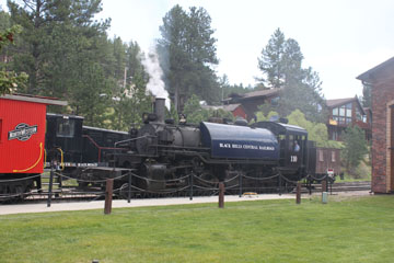Black Hills Central Railroad  #110, Hill City