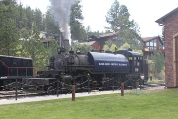 Black Hills Central Railroad  #110, Hill City
