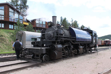 Black Hills Central Railroad  #110, Hill City