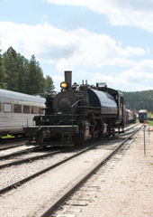 Black Hills Central Railroad  #110, Hill City
