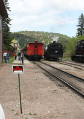 Black Hills Central Railroad  #110, Hill City