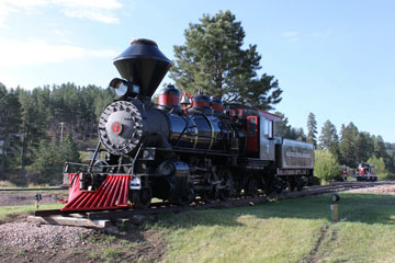 Black Hills Central Railroad  #7, Hill City