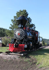 Black Hills Central Railroad  #7, Hill City