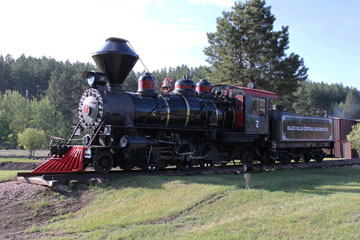 Black Hills Central Railroad  #7, Hill City