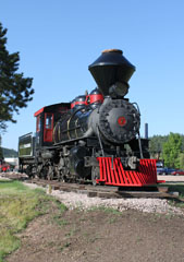 Black Hills Central Railroad  #7, Hill City