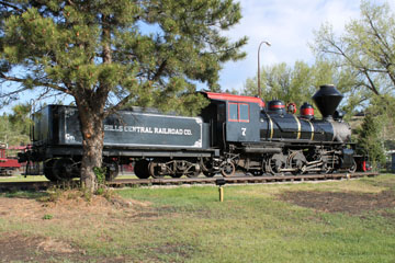 Black Hills Central Railroad  #7, Hill City