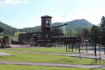 Black Hills Central Railroad, Hill City