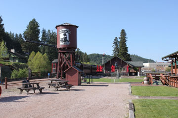 Black Hills Central Railroad, Hill City