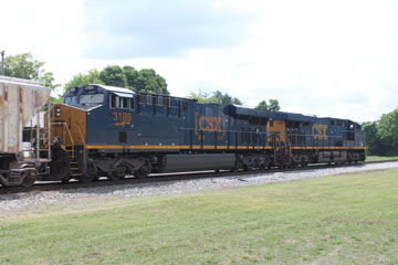 CSX GE ES44AC-H #3189, Cowan
